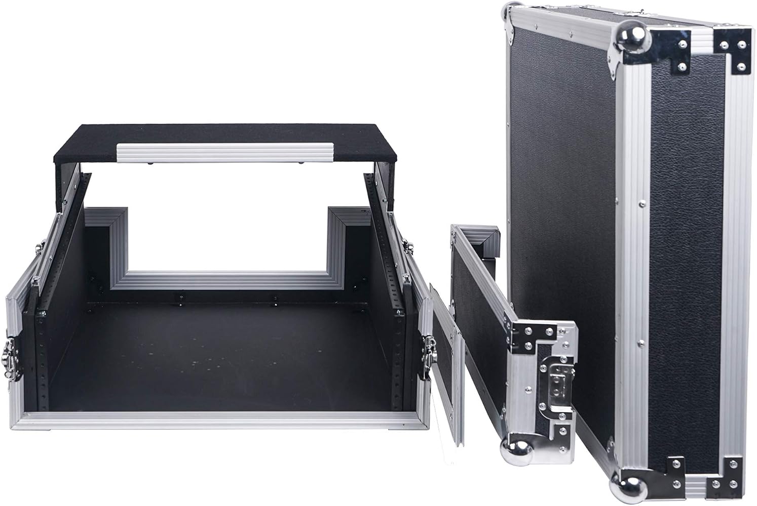 Amazon.com: Sound Town 2U Glide Style Rack Case with 11U Slant